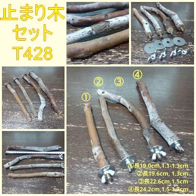 止まり木セット（枝：TOY-08-015）T4281枚目の画像